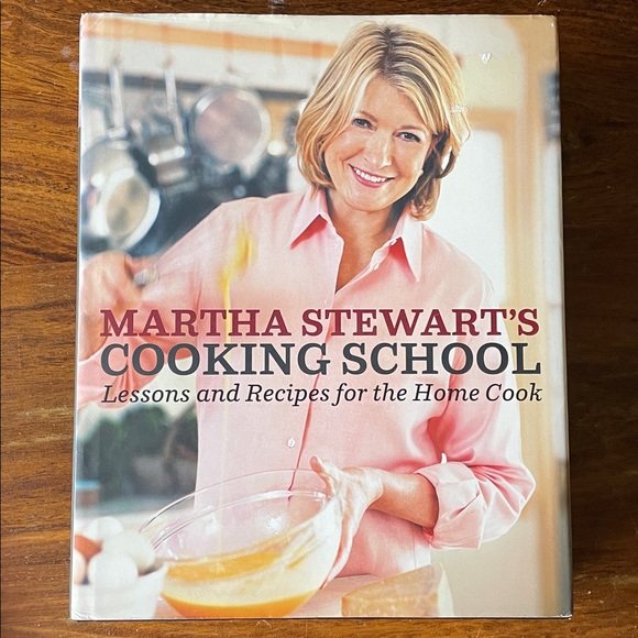 Martha Stewart Other - 1st Edition & 1st Printing MARTHA STEWART Cooking School Cookbook Hardcover